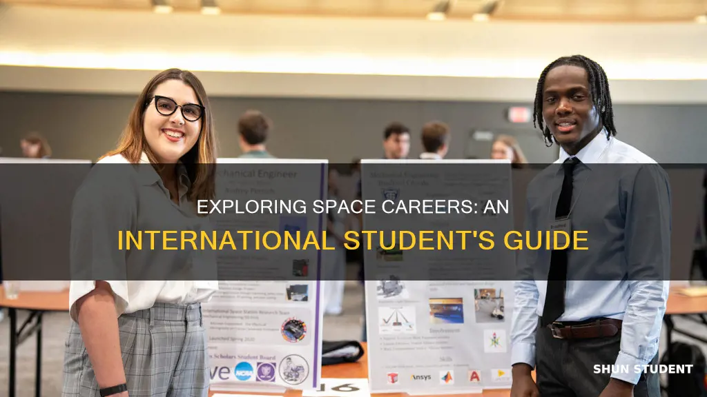 how to find space related career as an international student