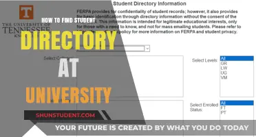 Finding Your University Student Directory: A Quick Guide