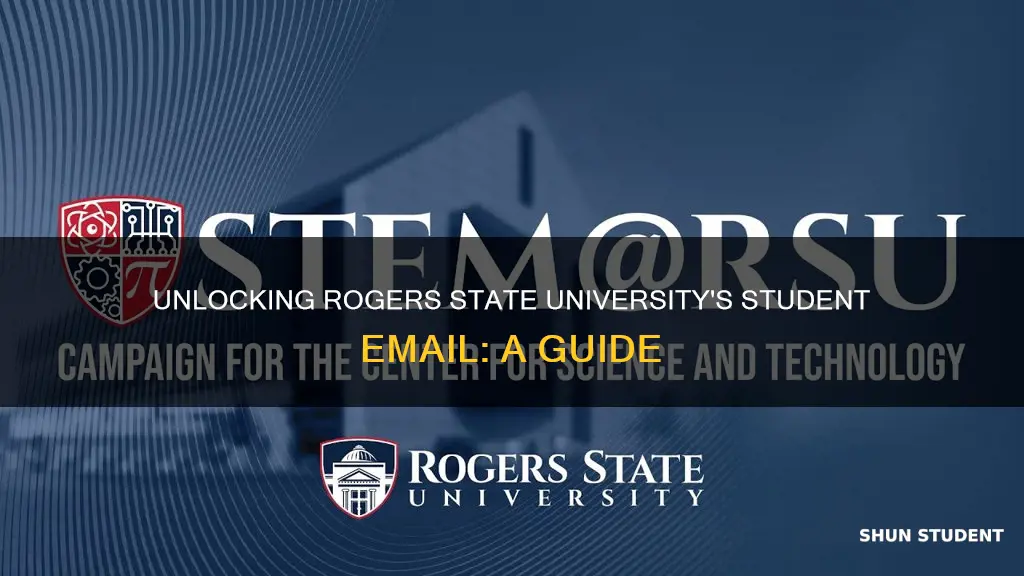 how to find student email rogers state university