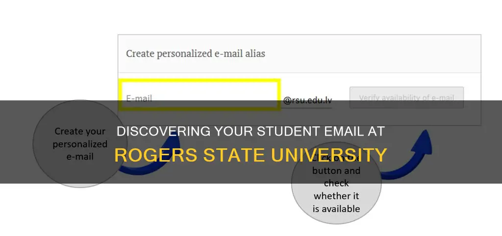 how to find student email rogers state university