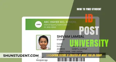 Finding Your Student ID: A Post-University Guide
