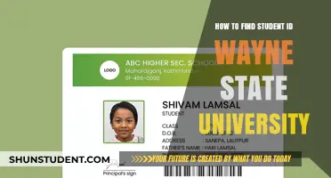 Finding Your Wayne State University Student ID
