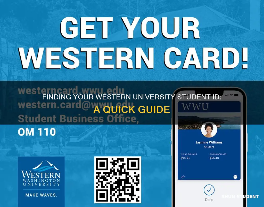 how to find student id western university