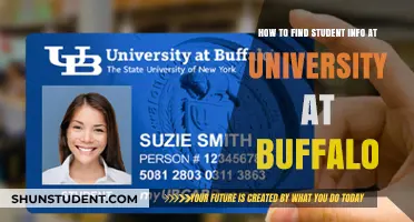 Finding Student Information at University at Buffalo
