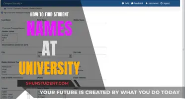 Unlocking the Secrets: A Guide to Finding University Students' Names