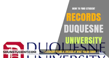 Duquesne University Student Records: A Comprehensive Guide