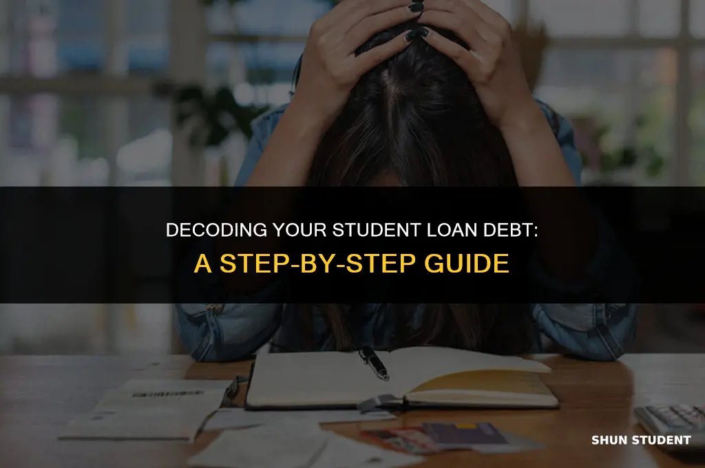 how to find what you owe in student loans