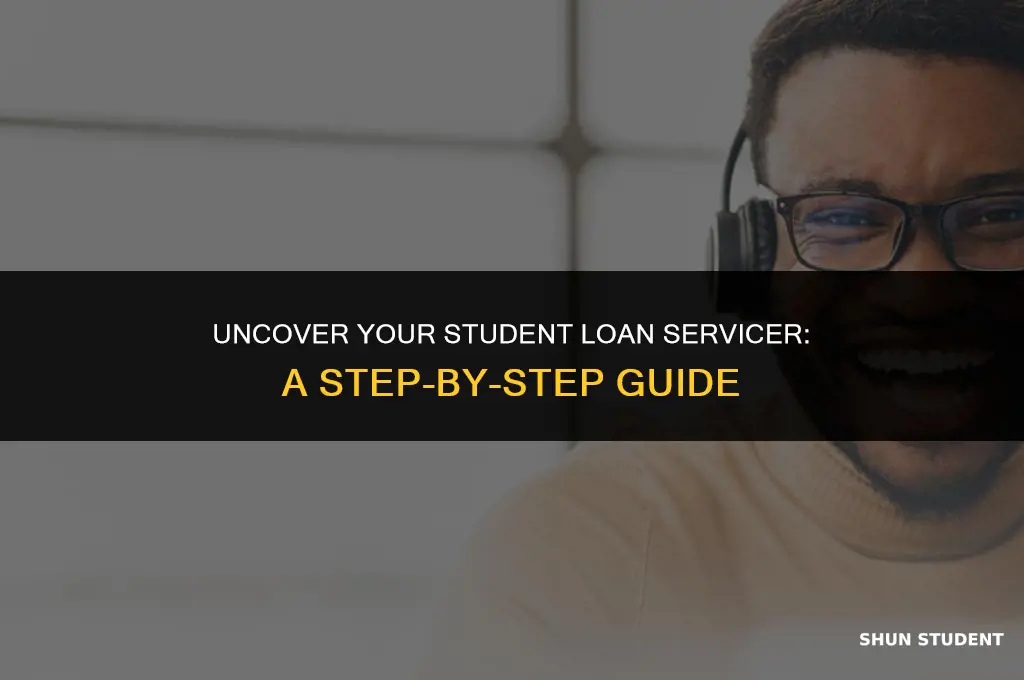 how to find who services my student loans