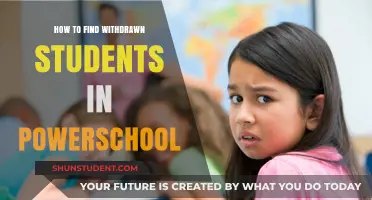 Strategies for Identifying Withdrawn Students in PowerSchool