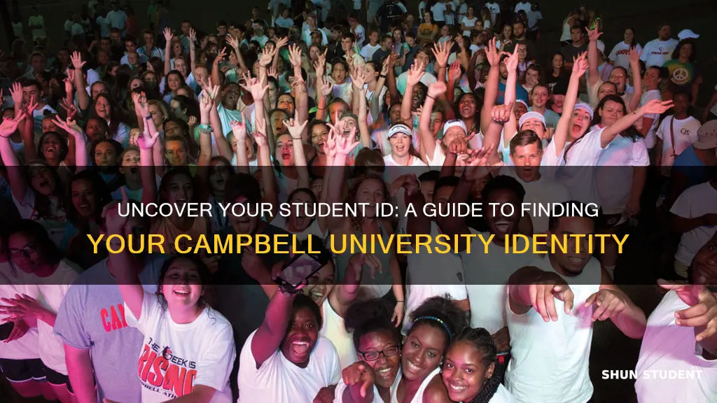 how to find your campbell university student id