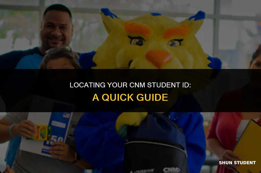 how to find your cnm student id number