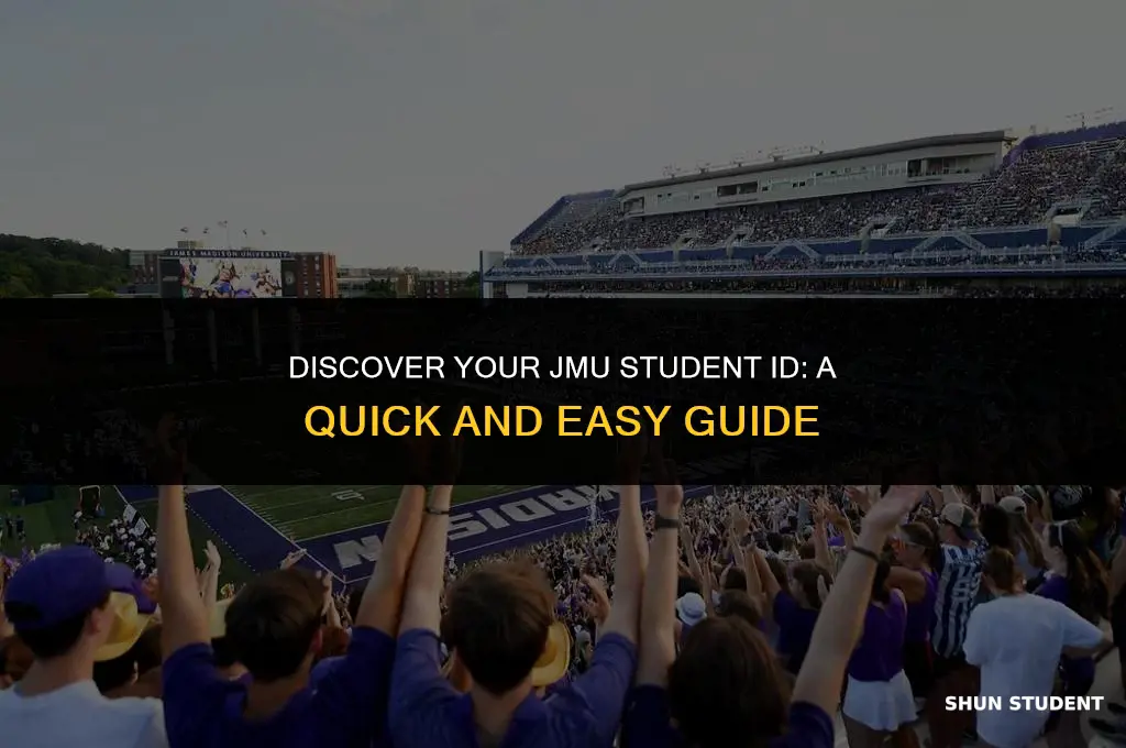 how to find your jmu student id number