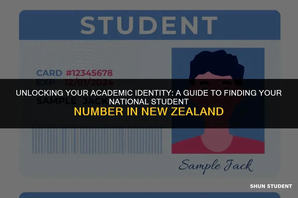 how to find your national student number new zealand