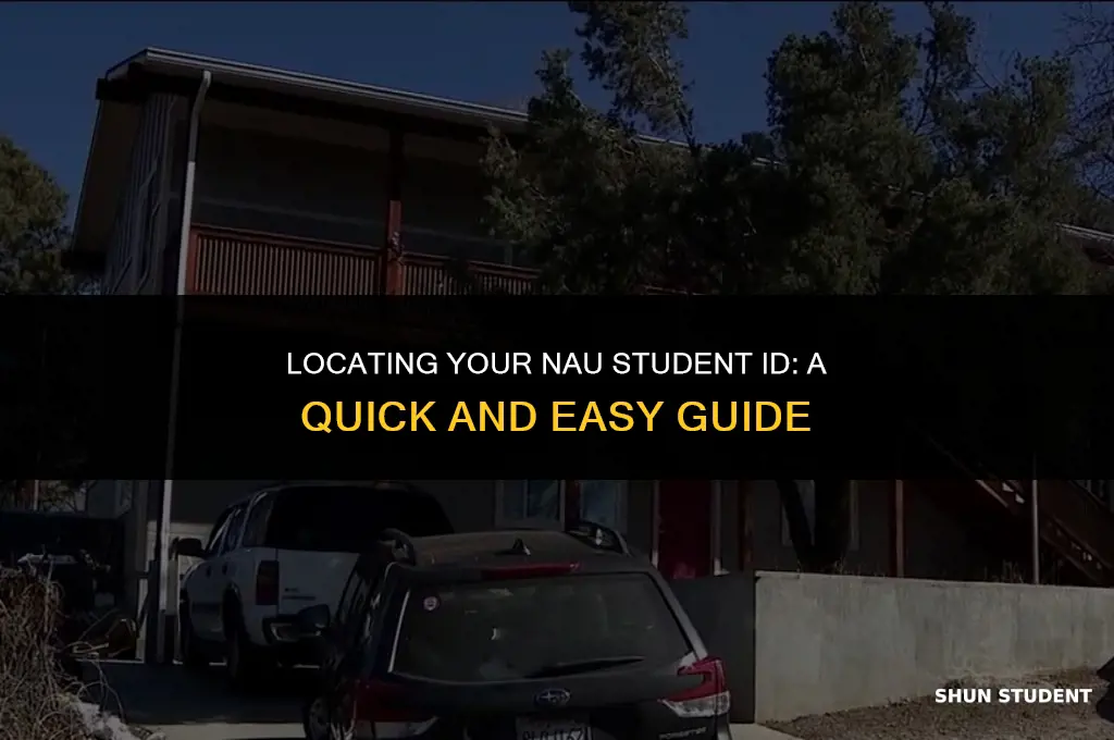 how to find your nau student id number