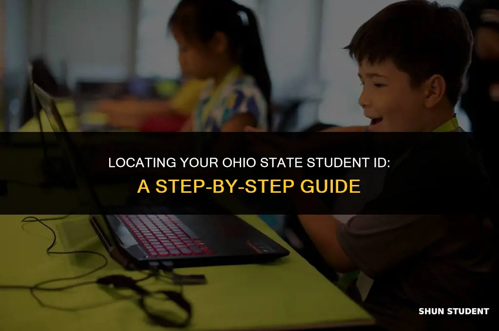 how to find your ohio state student id number