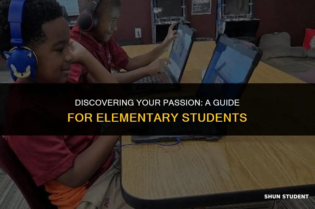 how to find your passion for elementary students