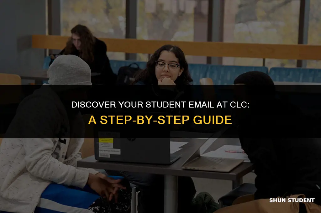 how to find your student email clc