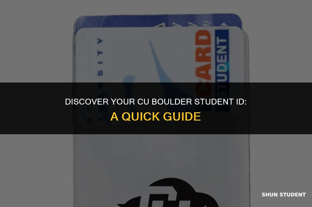 how to find your student id at cu boulder