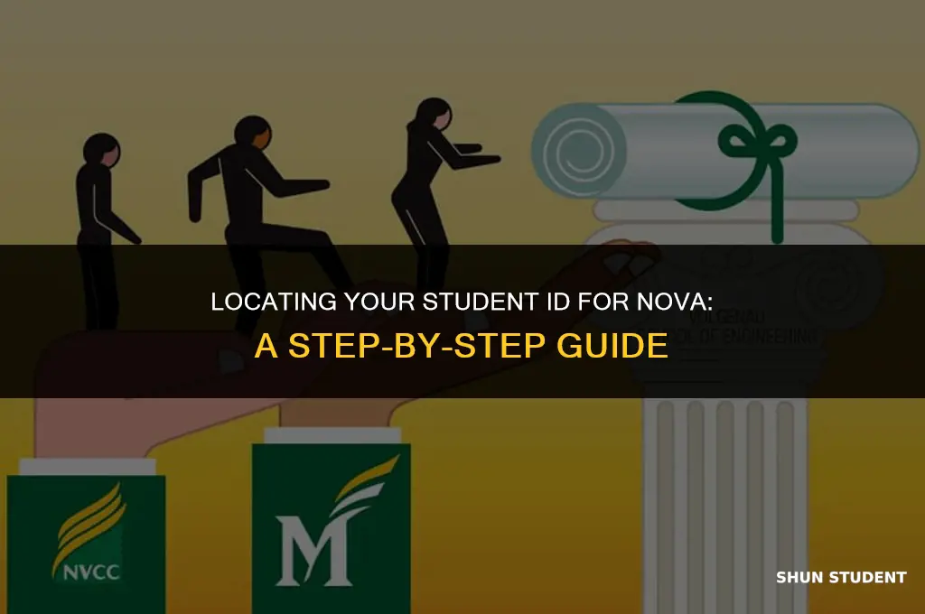 how to find your student id for nova