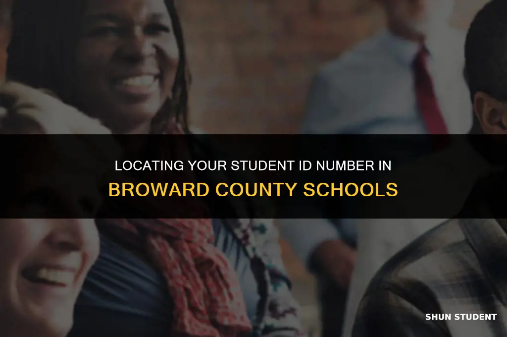how to find your student id number broward
