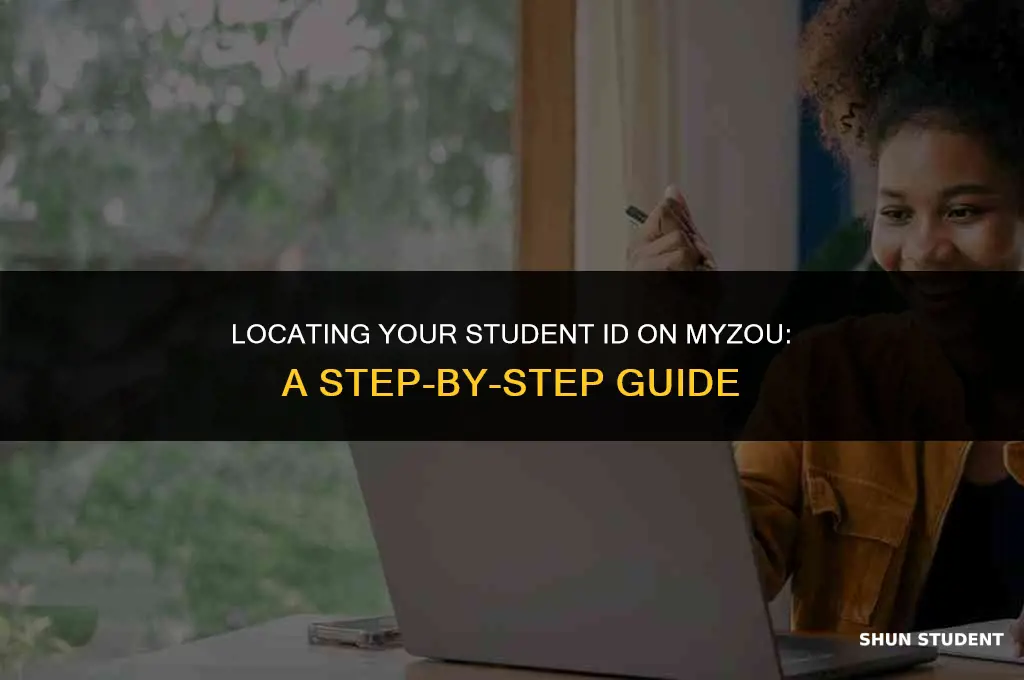 how to find your student id number on myzou