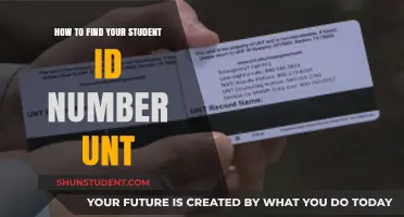 Locating Your Student ID Number at the University of North Texas