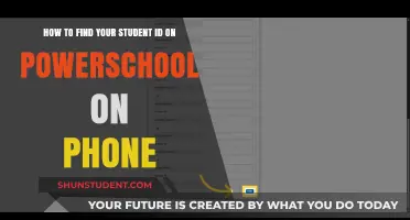 Quick Guide: Locating Your Student ID on PowerSchool Mobile App
