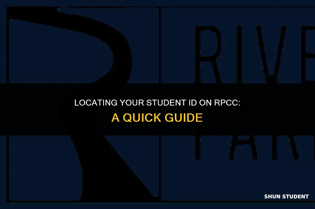 how to find your student id on rpcc