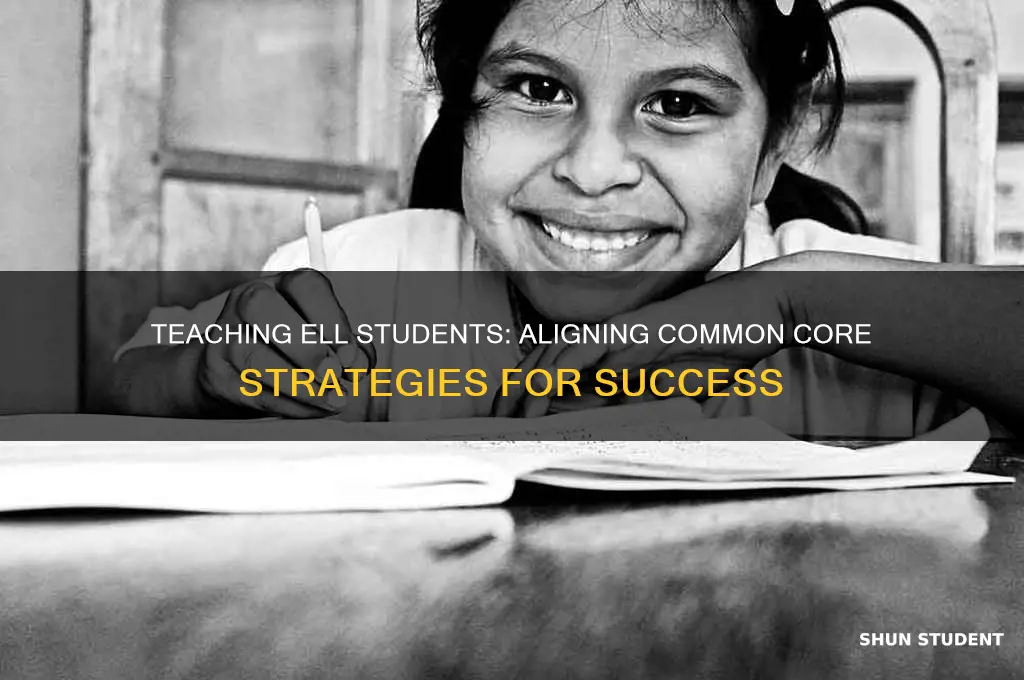 how to follow common core while teaching ell students