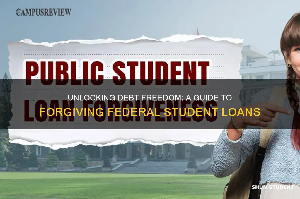 how to forgive federal student loans