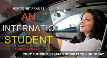 International Students: Getting a Car