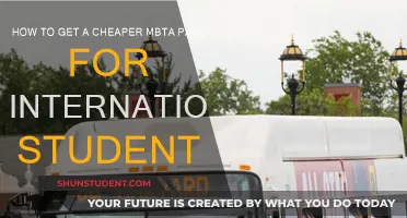 International Student MBTA Pass Discounts