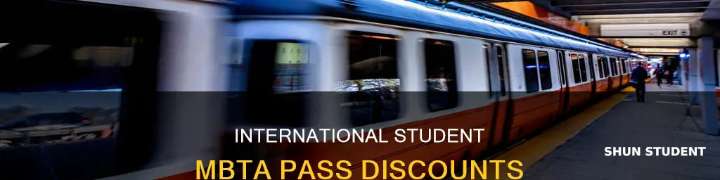 how to get a cheaper mbta pass for international student