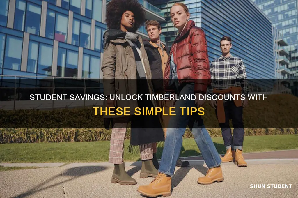 how to get a discount as student in timberland