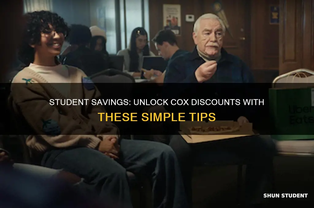 how to get a discount on cox as a student