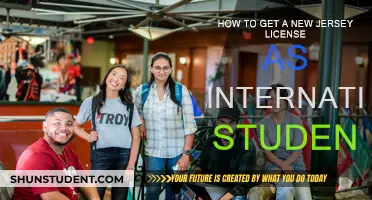 Get a New Jersey License as an International Student