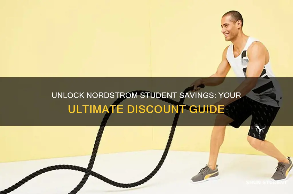 how to get a student discount at nordstrom