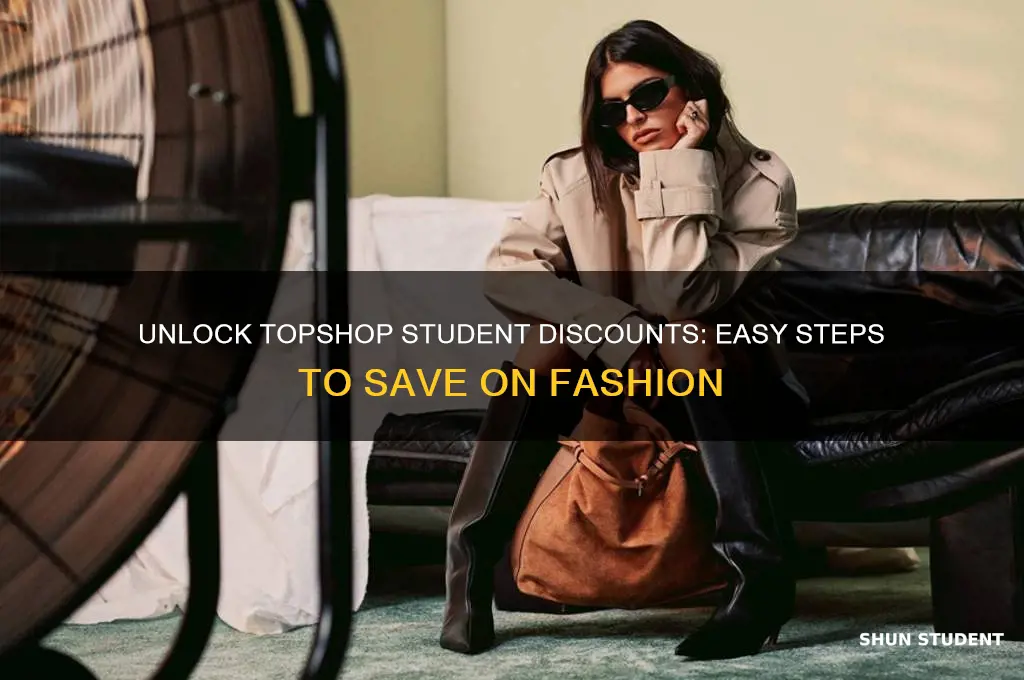 how to get a student discount code for topshop