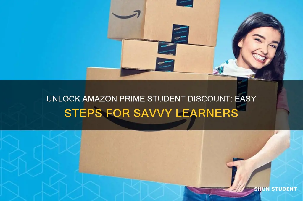 how to get a student discount for amazon prime