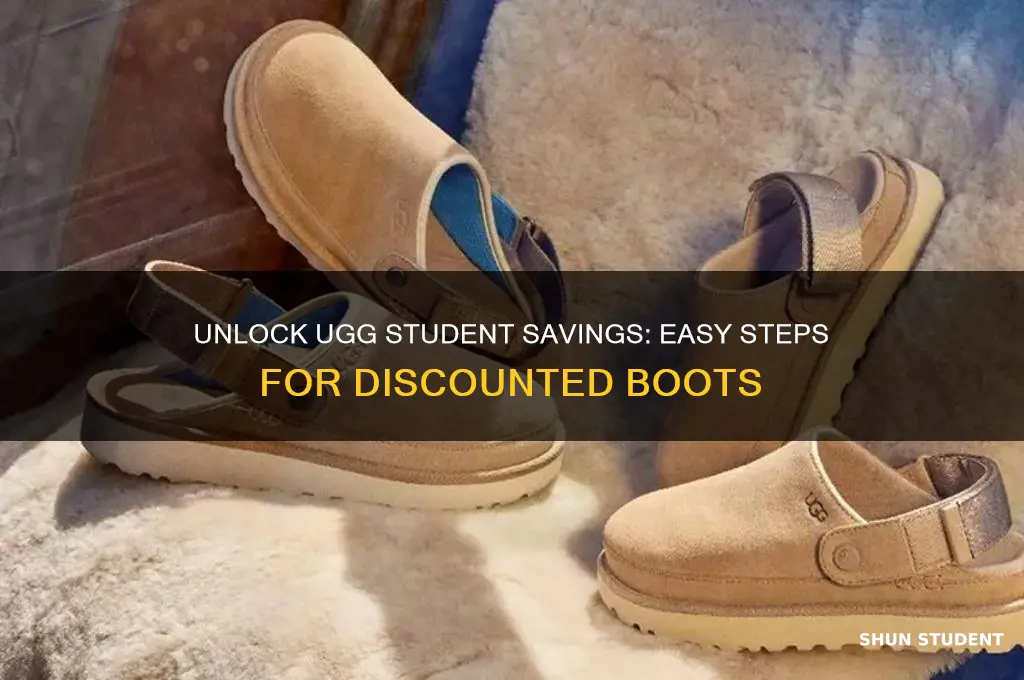 how to get a student discount for ugg