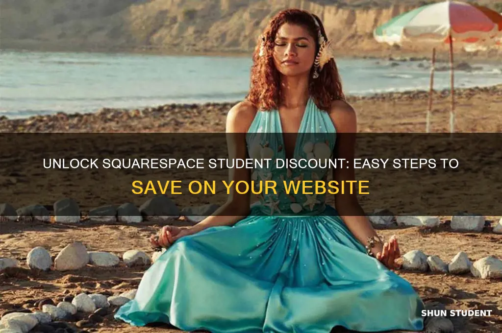 how to get a student discount squarespace