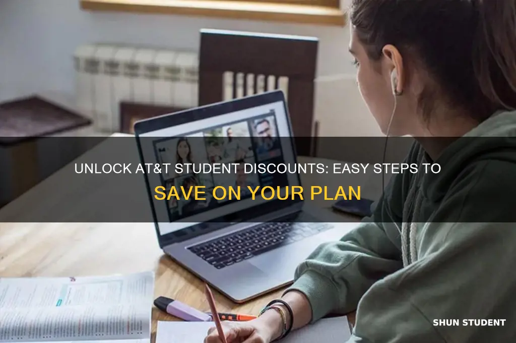 how to get a student discount thorugh at&t
