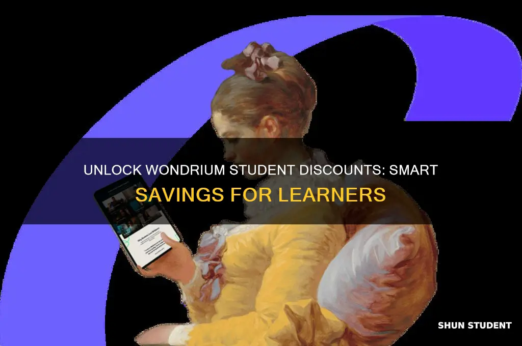 how to get a student discount with wondrium