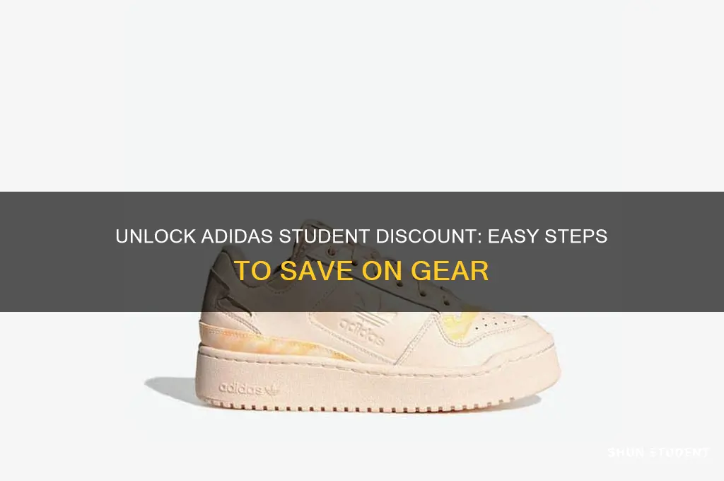 how to get adidas student discount