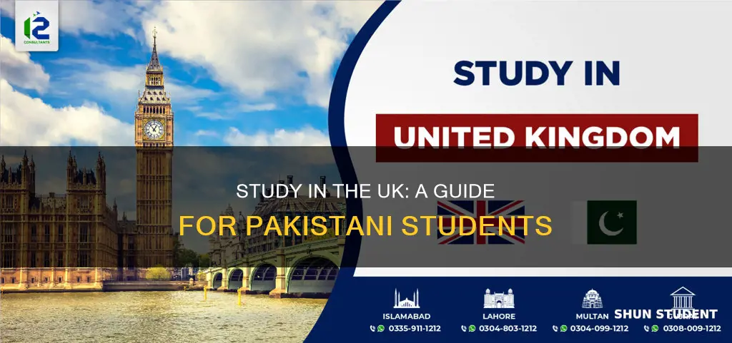 how to get admission in uk universities for pakistani students