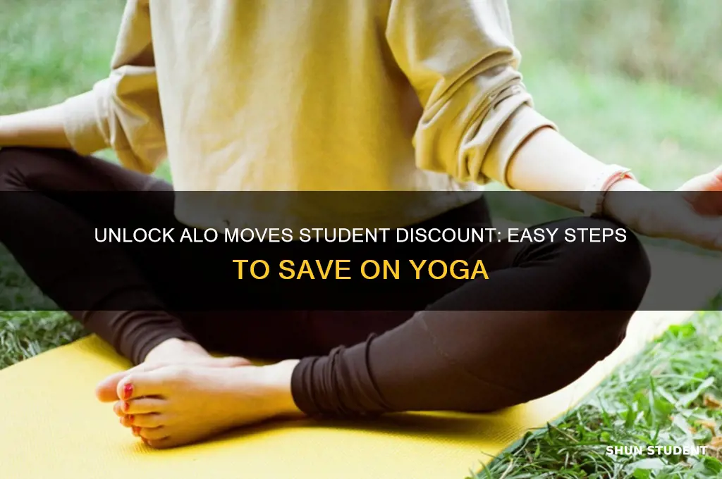 how to get alo moves student discount