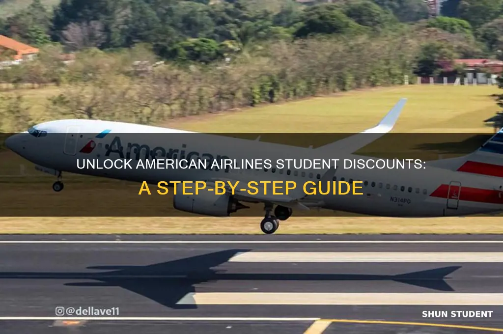 how to get american airlines student discount