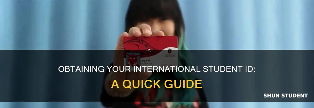 how to get an international student id