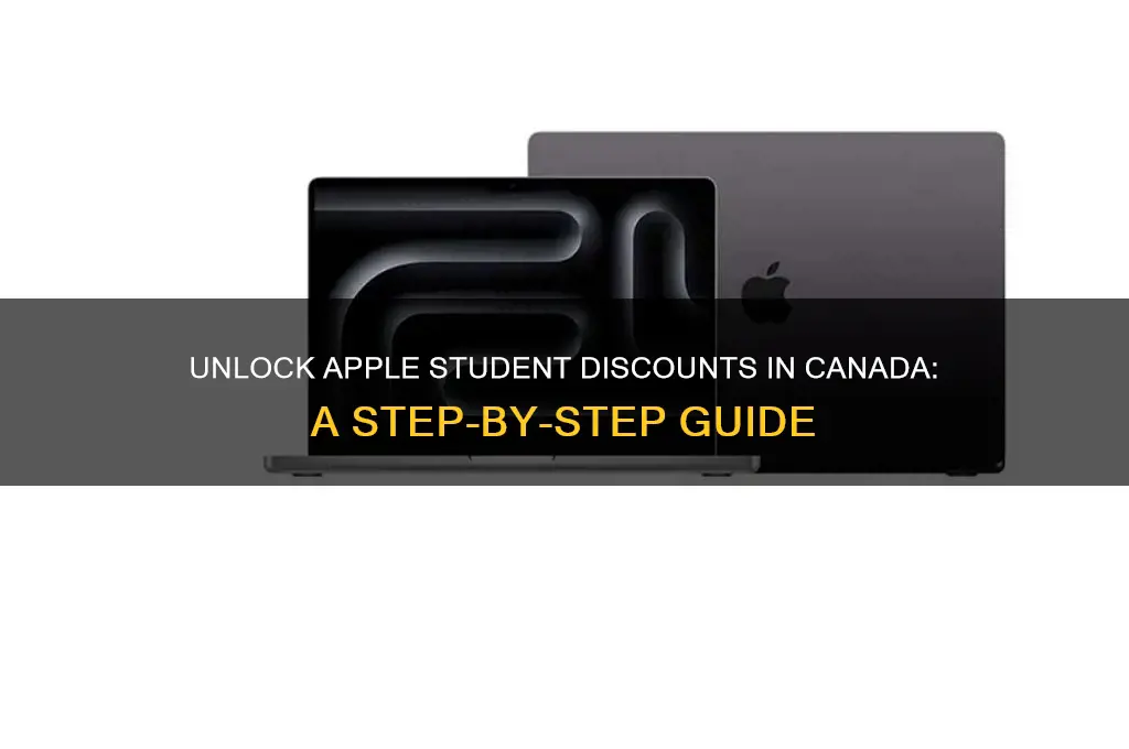how to get apple student discount canada