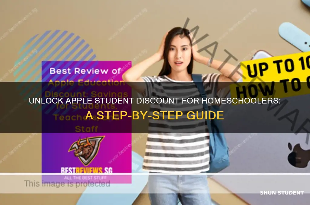 how to get apple student discount homeschool